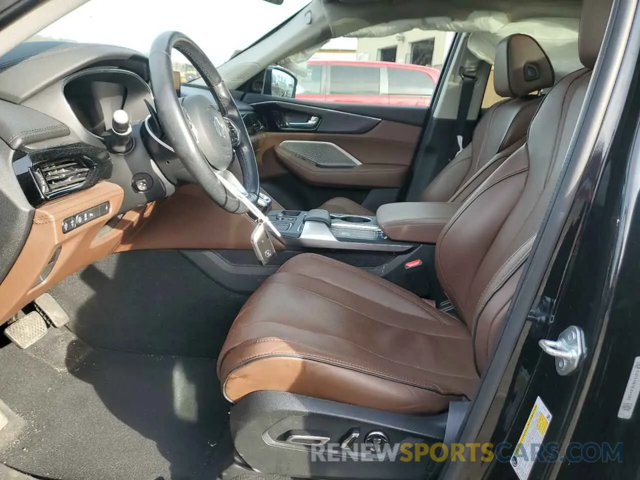 7 Photograph of a damaged car 5J8YE1H87NL041382 ACURA MDX 2022