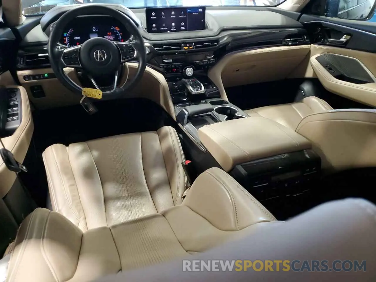8 Photograph of a damaged car 5J8YE1H88NL018502 ACURA MDX 2022