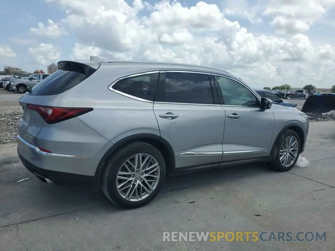 3 Photograph of a damaged car 5J8YE1H89NL044753 ACURA MDX 2022