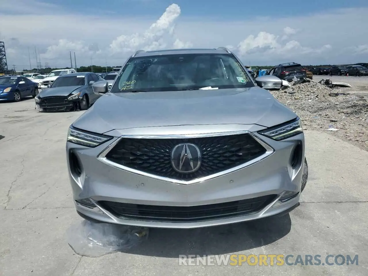 5 Photograph of a damaged car 5J8YE1H89NL044753 ACURA MDX 2022
