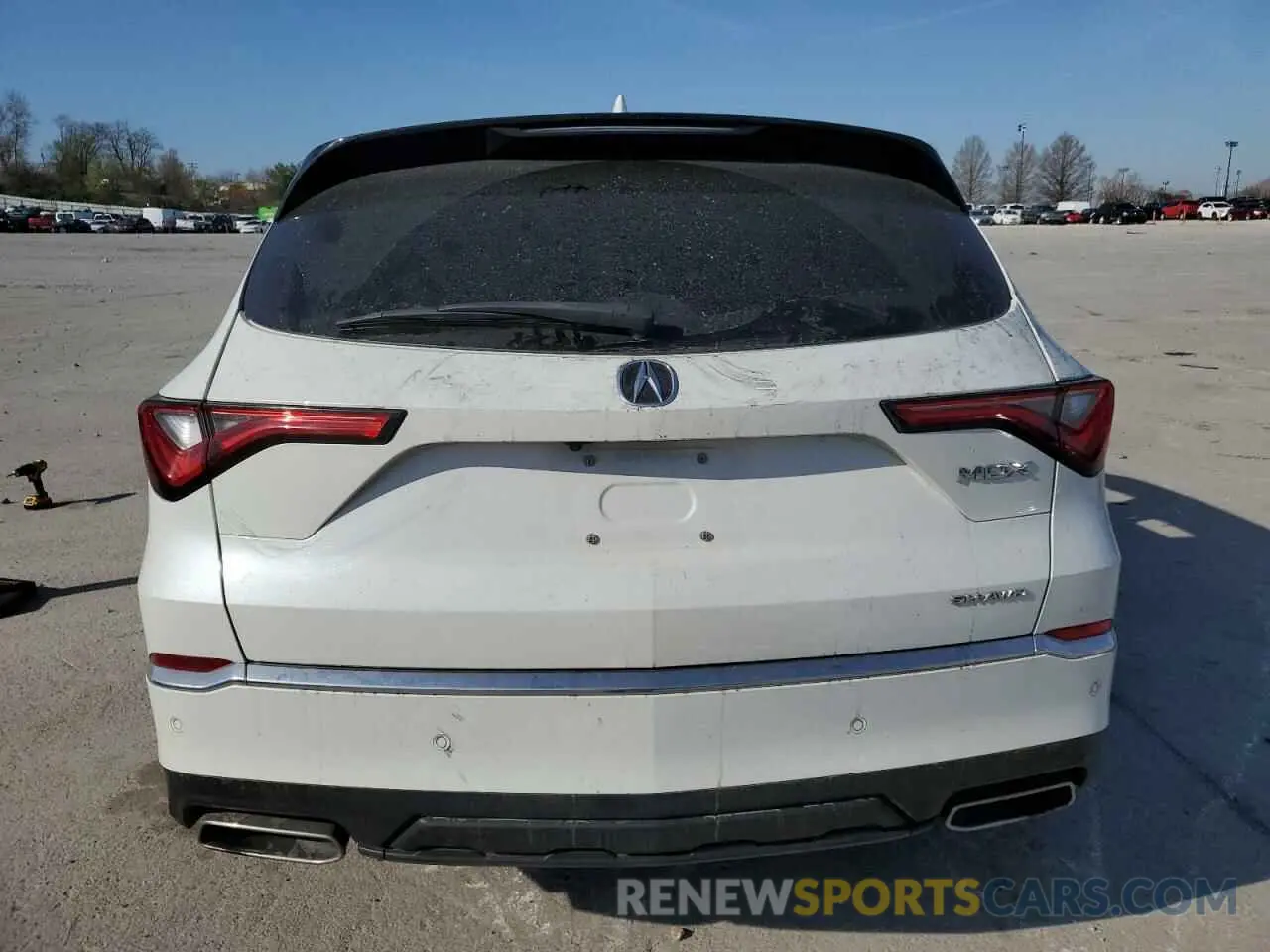 6 Photograph of a damaged car 5J8YE1H8XNL000129 ACURA MDX 2022