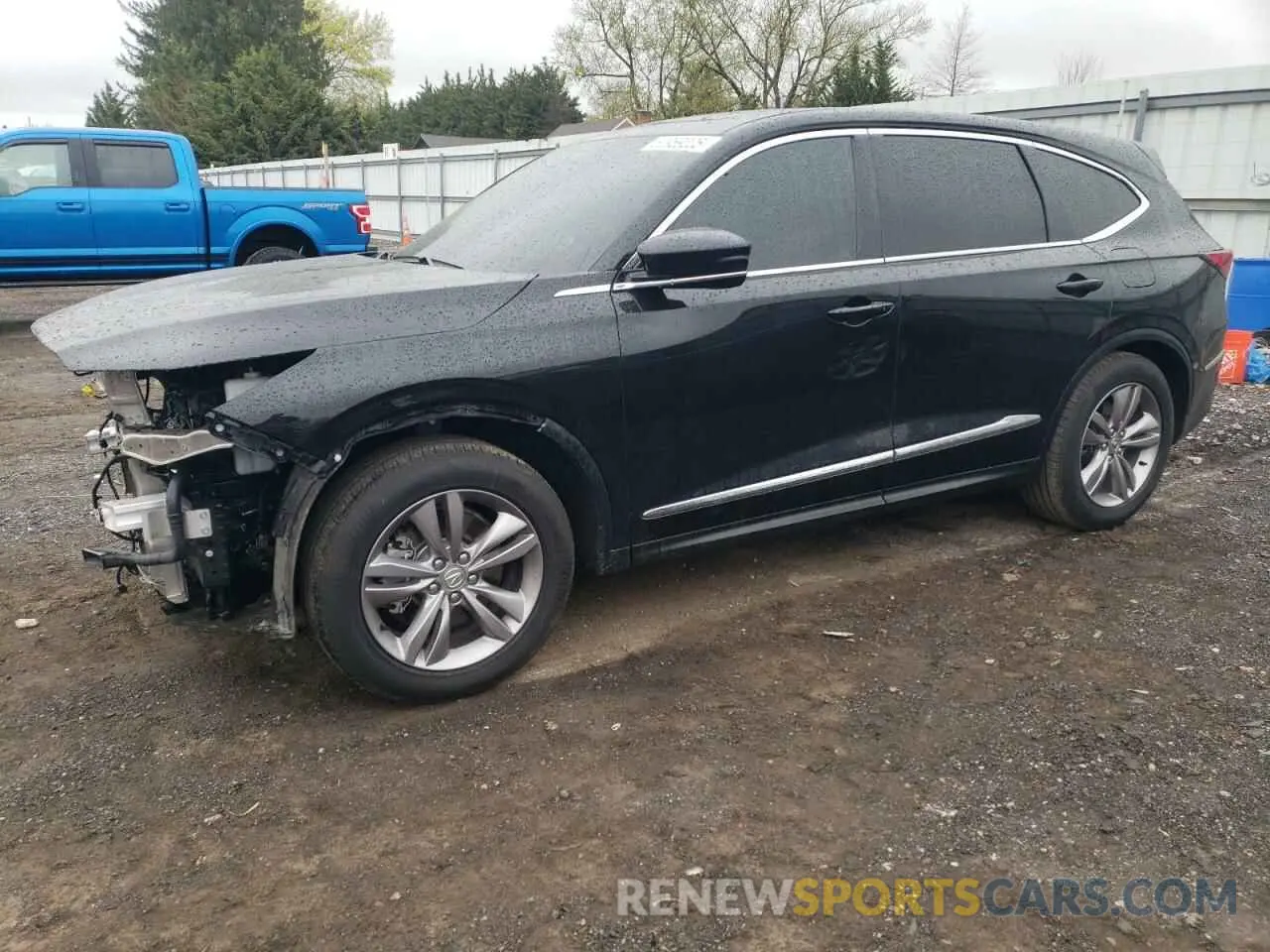 1 Photograph of a damaged car 5J8YD9H30PL007809 ACURA MDX 2023