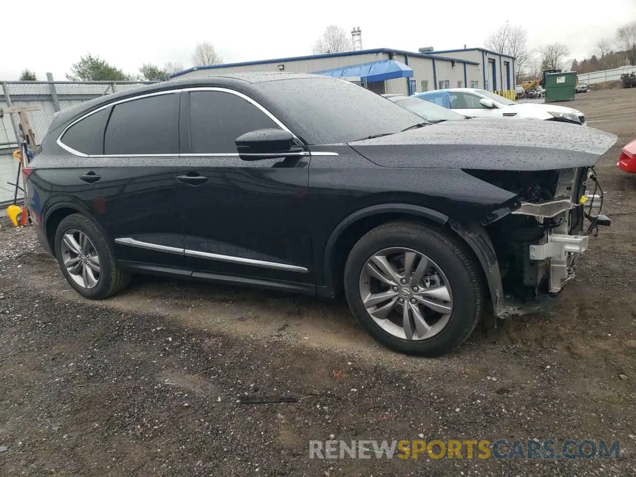 4 Photograph of a damaged car 5J8YD9H30PL007809 ACURA MDX 2023