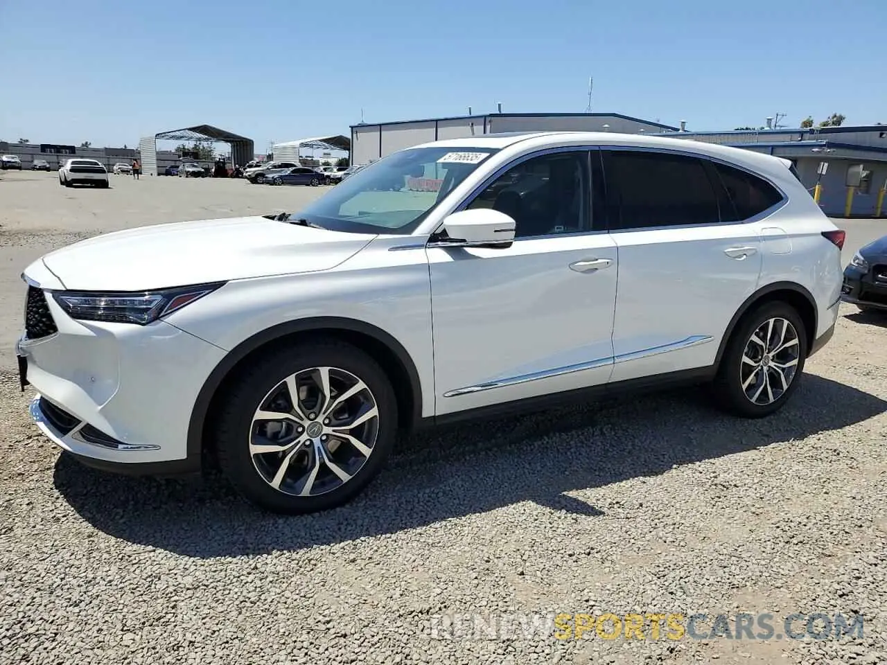 1 Photograph of a damaged car 5J8YD9H41PL000618 ACURA MDX 2023