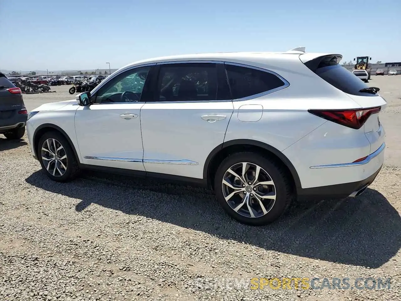 2 Photograph of a damaged car 5J8YD9H41PL000618 ACURA MDX 2023