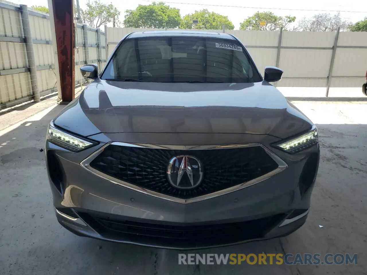 5 Photograph of a damaged car 5J8YD9H42PL002247 ACURA MDX 2023
