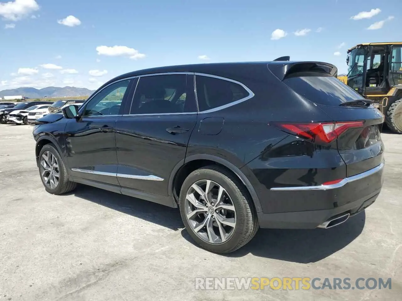 2 Photograph of a damaged car 5J8YD9H45PL002520 ACURA MDX 2023