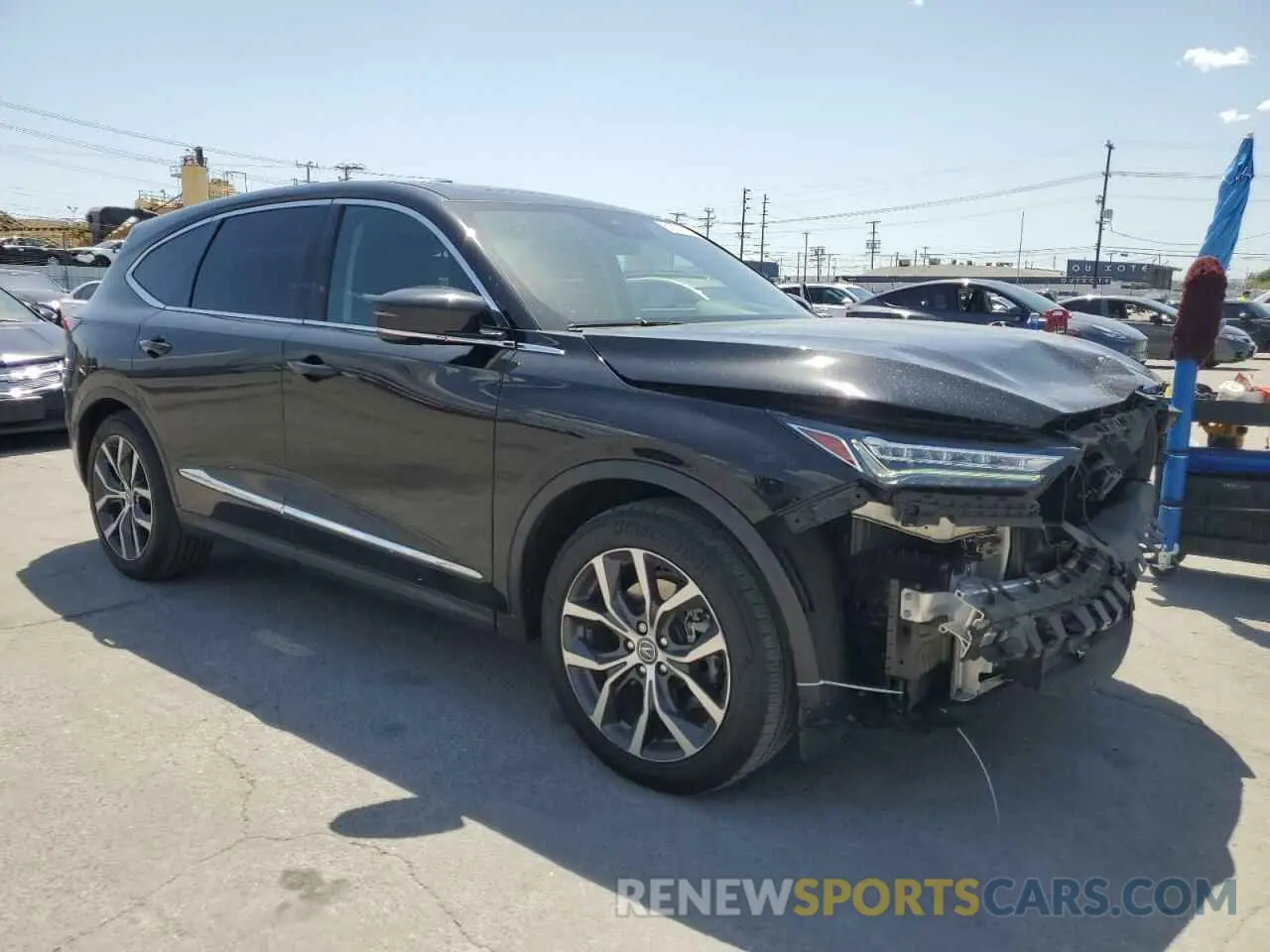 4 Photograph of a damaged car 5J8YD9H45PL002520 ACURA MDX 2023