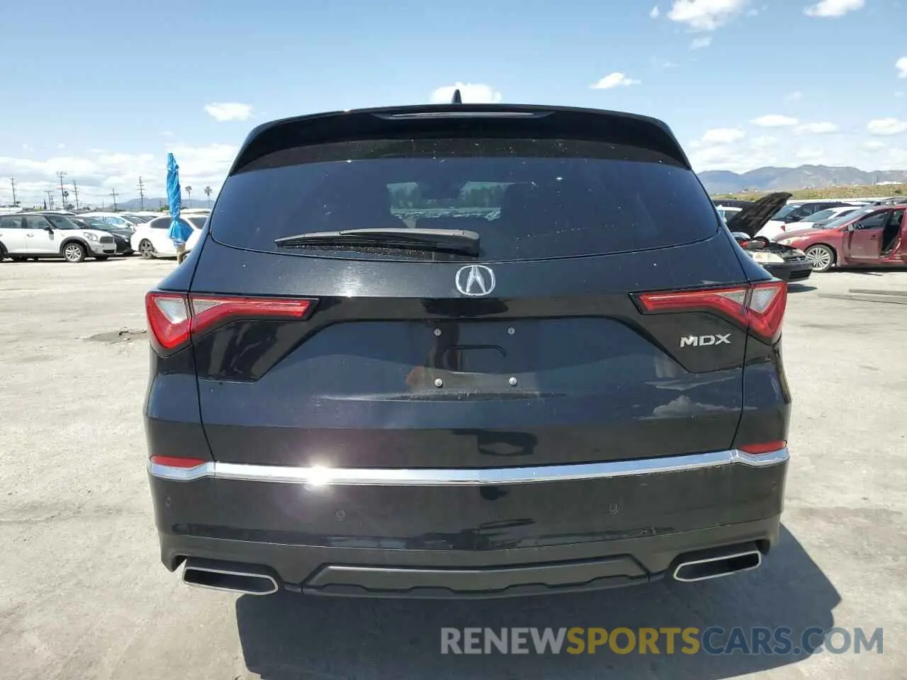6 Photograph of a damaged car 5J8YD9H45PL002520 ACURA MDX 2023