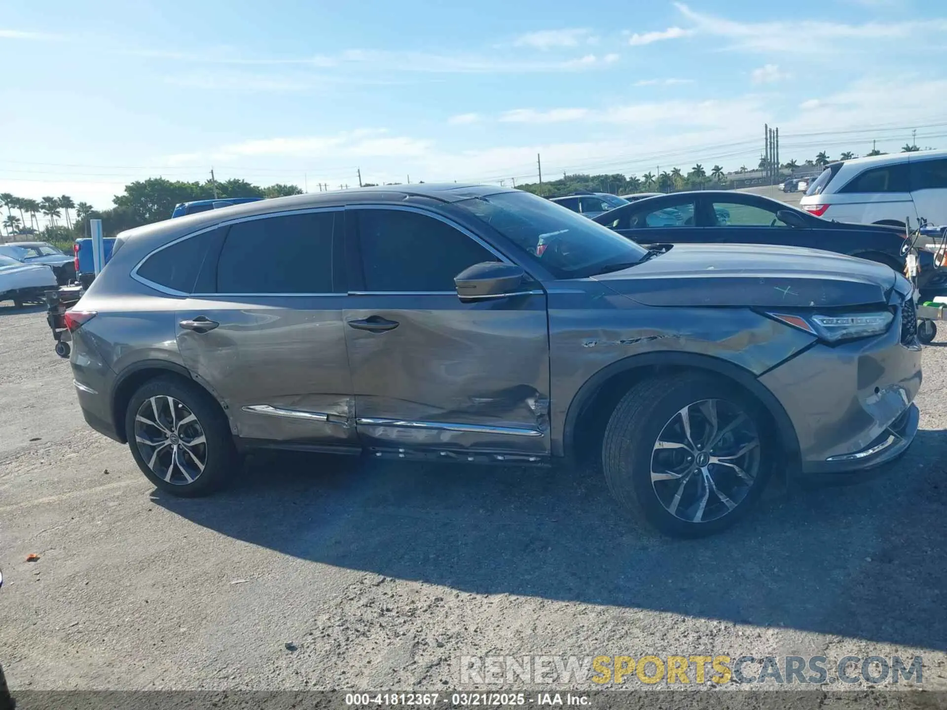 13 Photograph of a damaged car 5J8YD9H45PL006079 ACURA MDX 2023