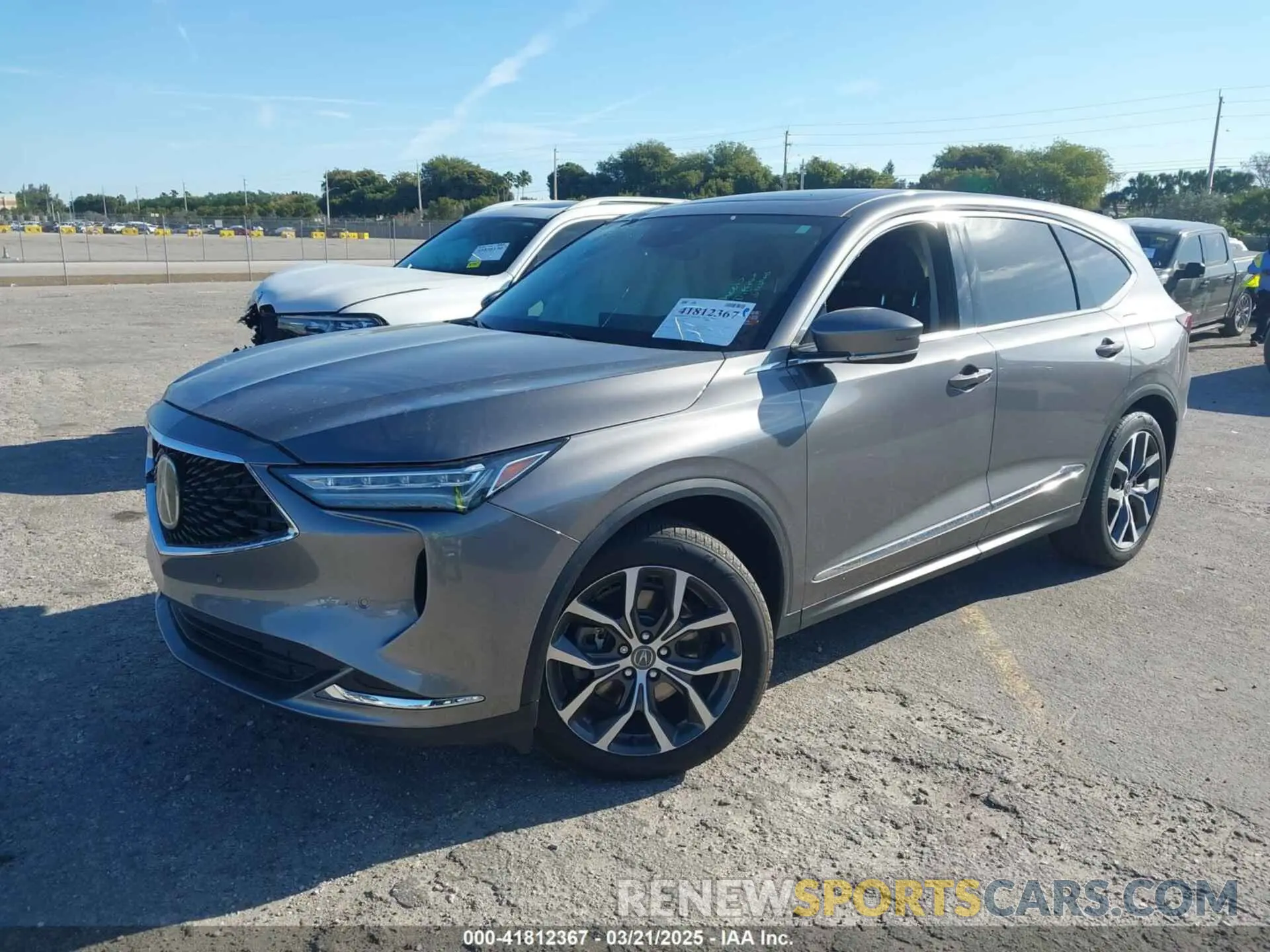 2 Photograph of a damaged car 5J8YD9H45PL006079 ACURA MDX 2023
