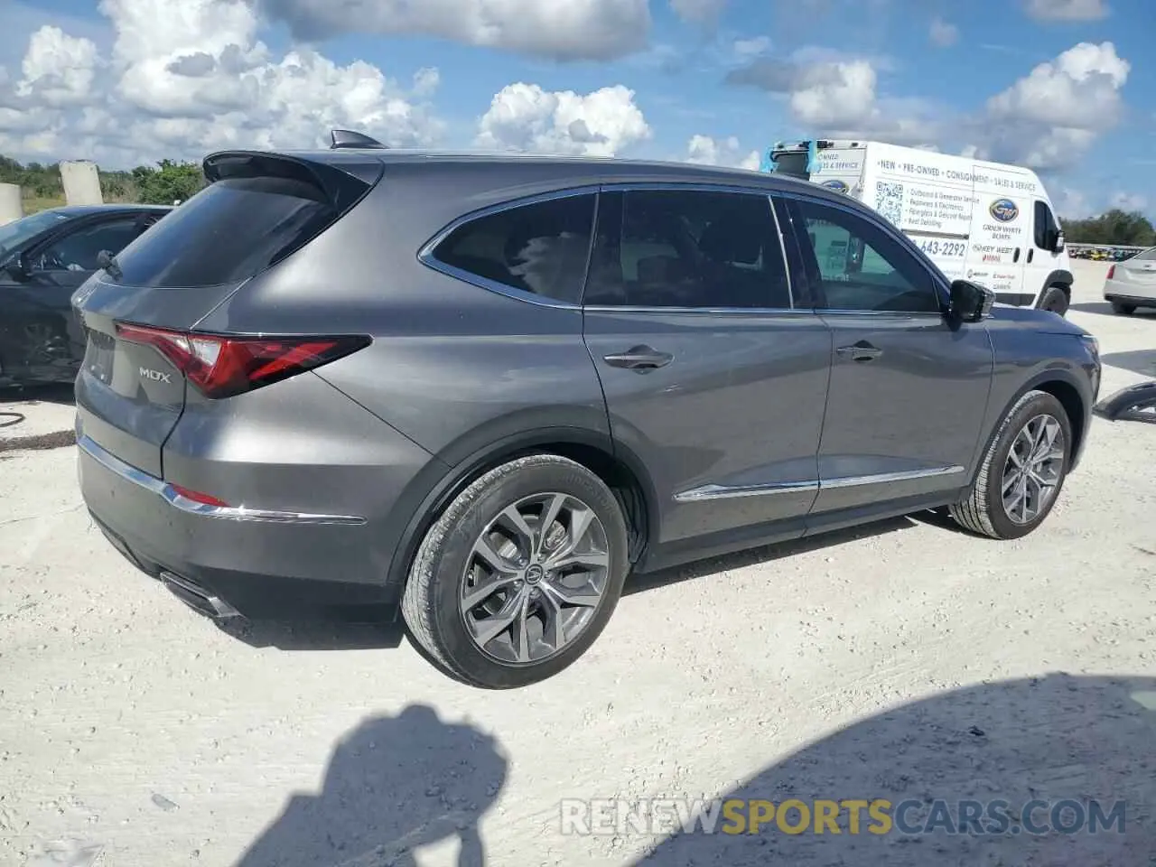 3 Photograph of a damaged car 5J8YD9H46PL004227 ACURA MDX 2023