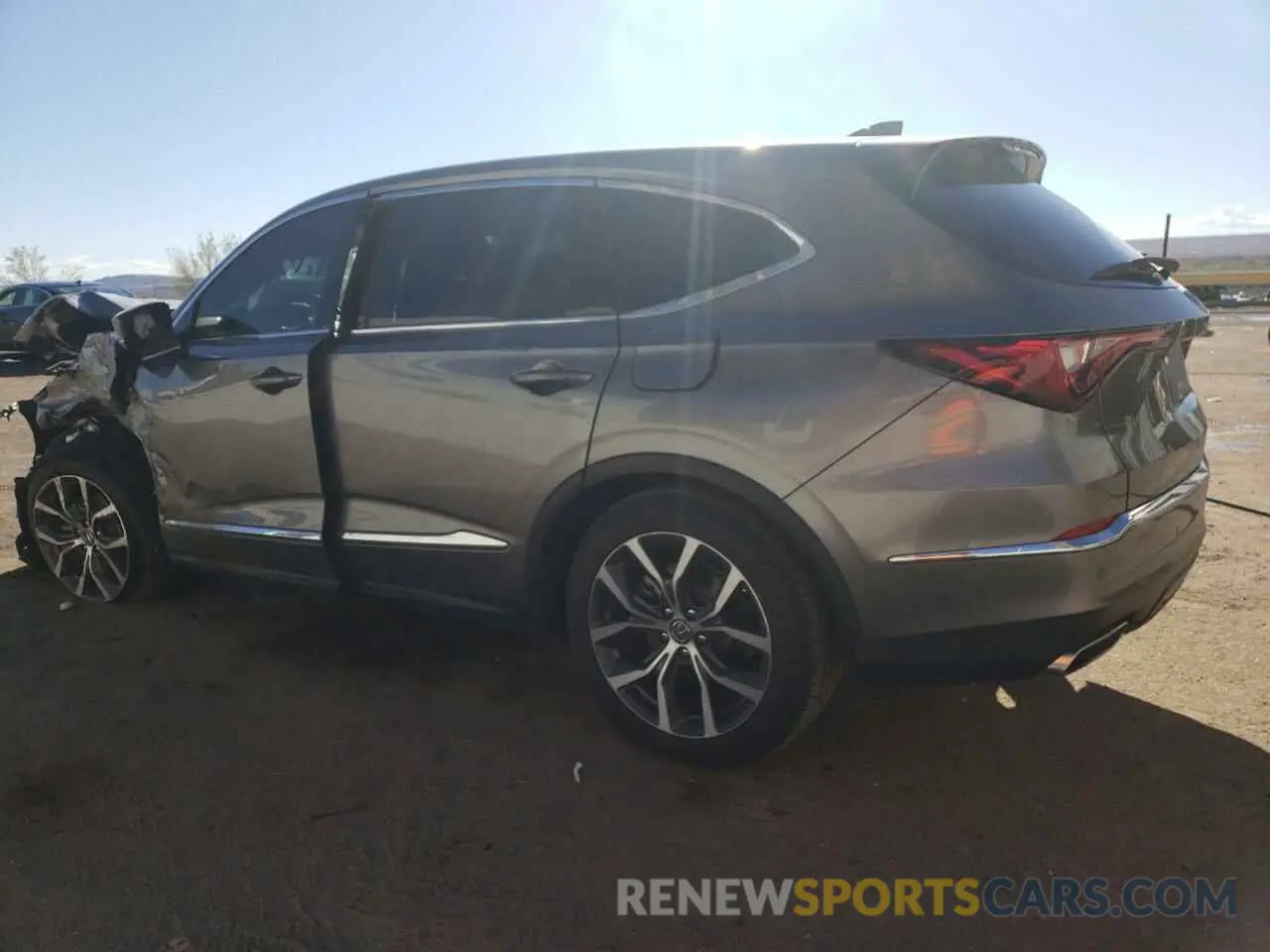 2 Photograph of a damaged car 5J8YD9H47PL007508 ACURA MDX 2023