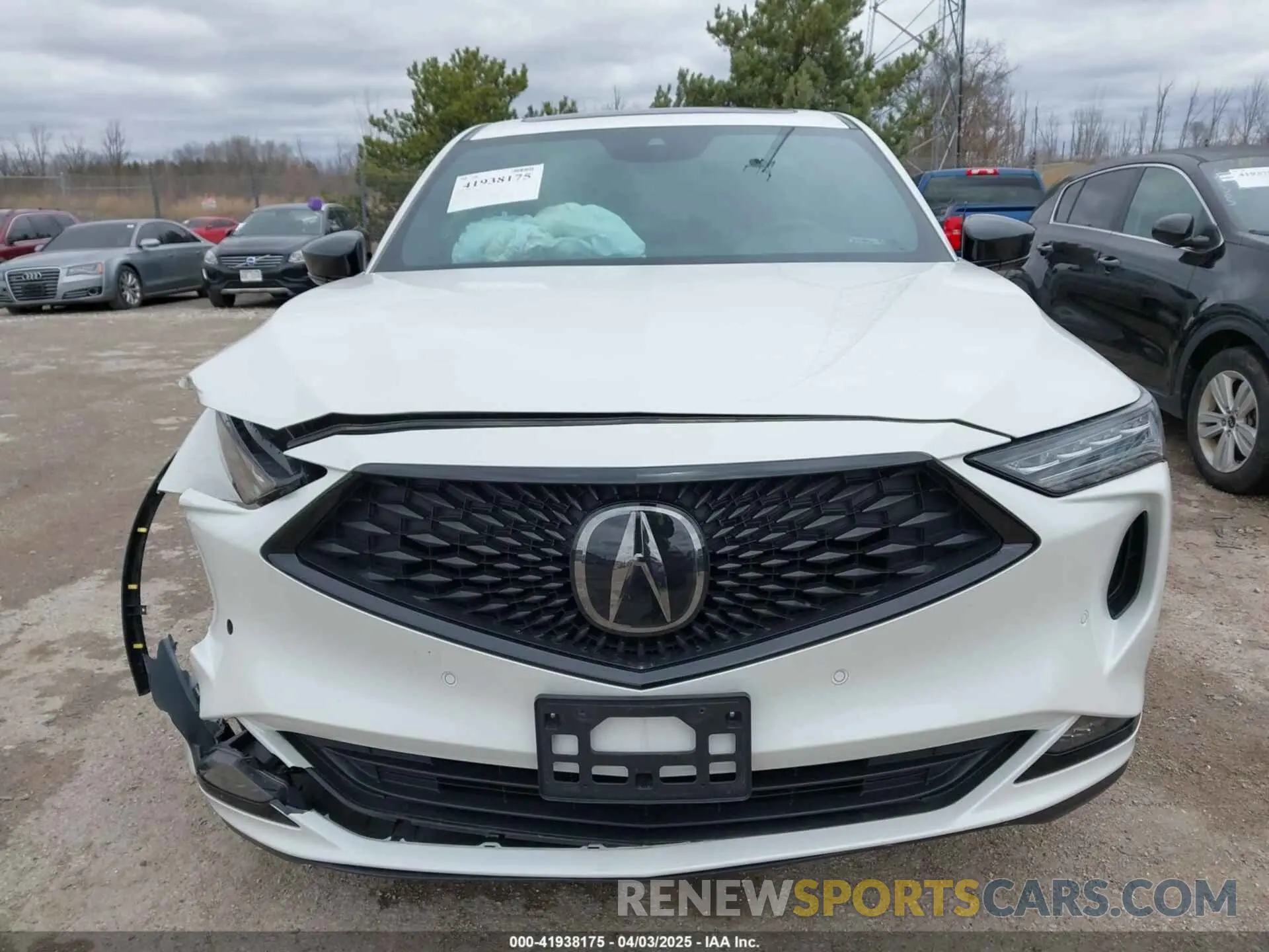 12 Photograph of a damaged car 5J8YE1H00PL030513 ACURA MDX 2023