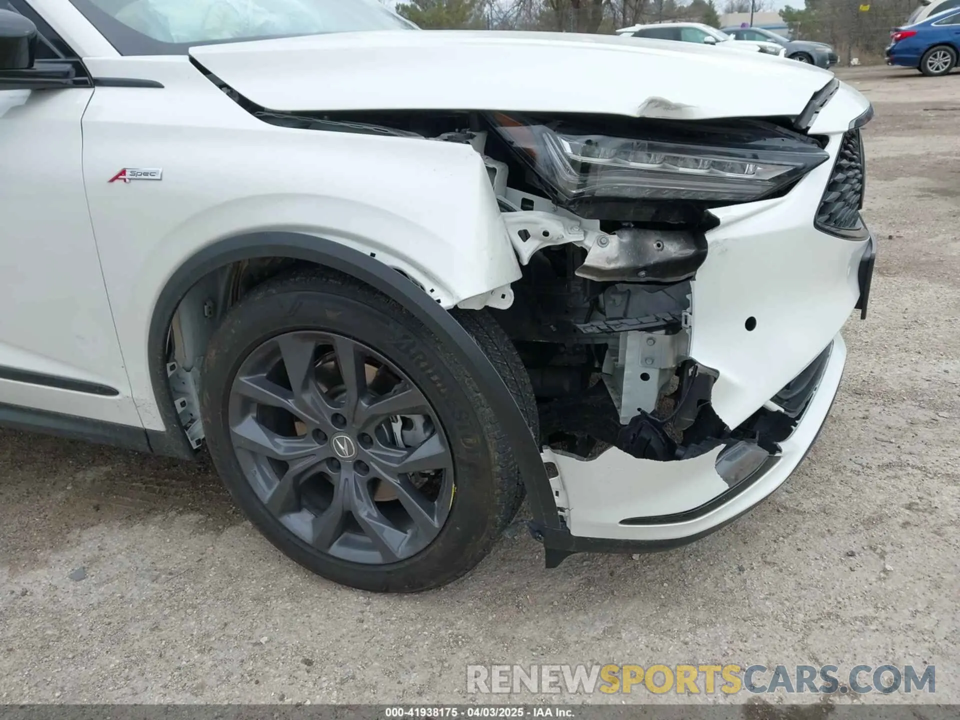 6 Photograph of a damaged car 5J8YE1H00PL030513 ACURA MDX 2023