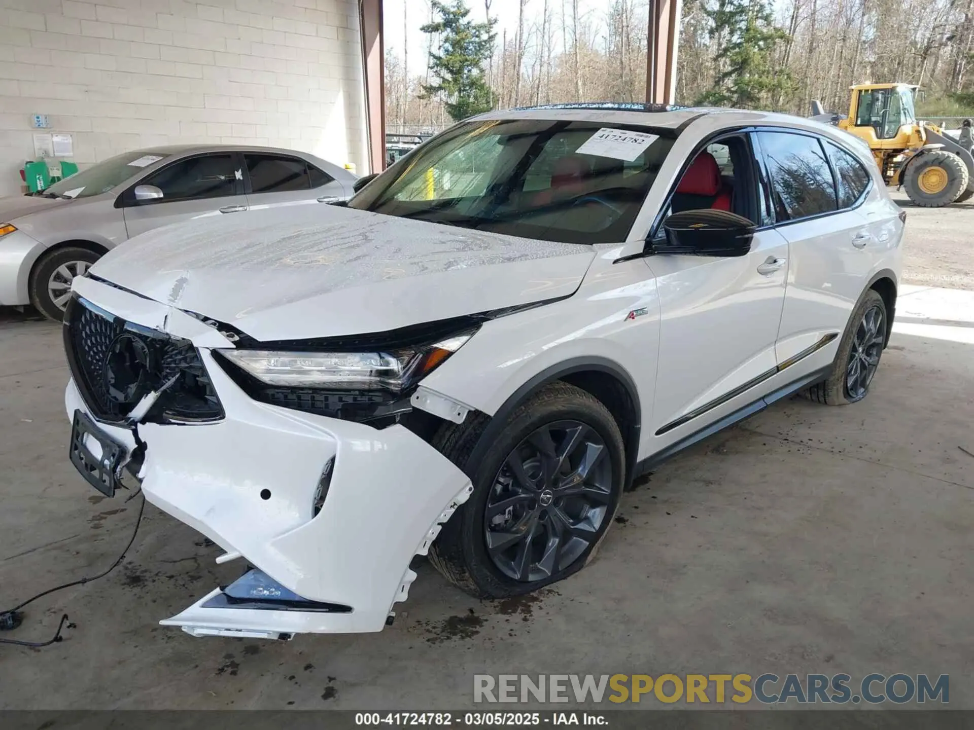 2 Photograph of a damaged car 5J8YE1H01PL030004 ACURA MDX 2023