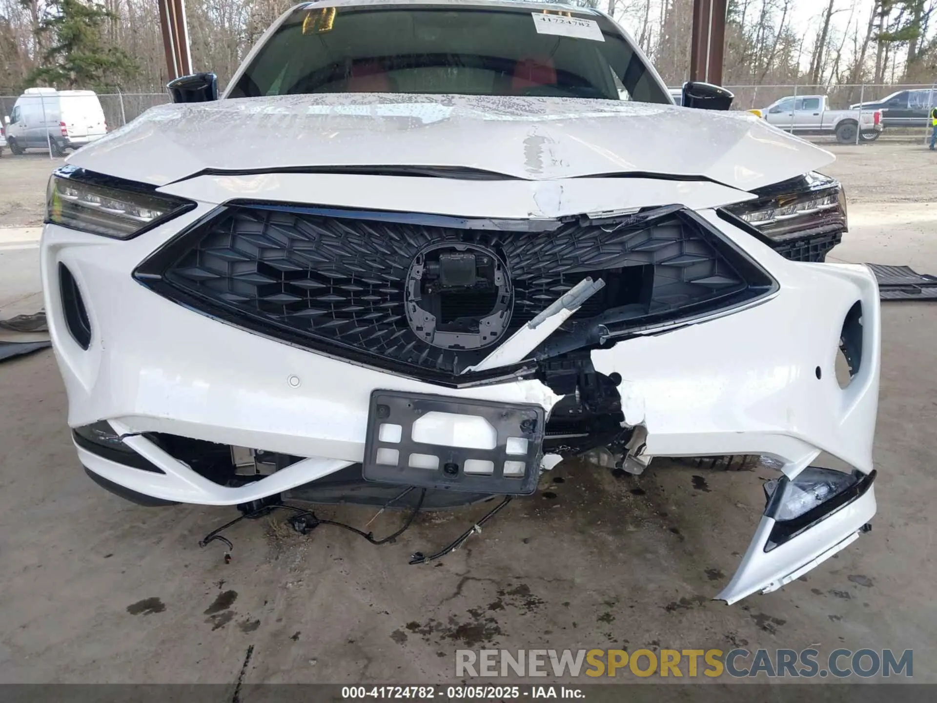 6 Photograph of a damaged car 5J8YE1H01PL030004 ACURA MDX 2023