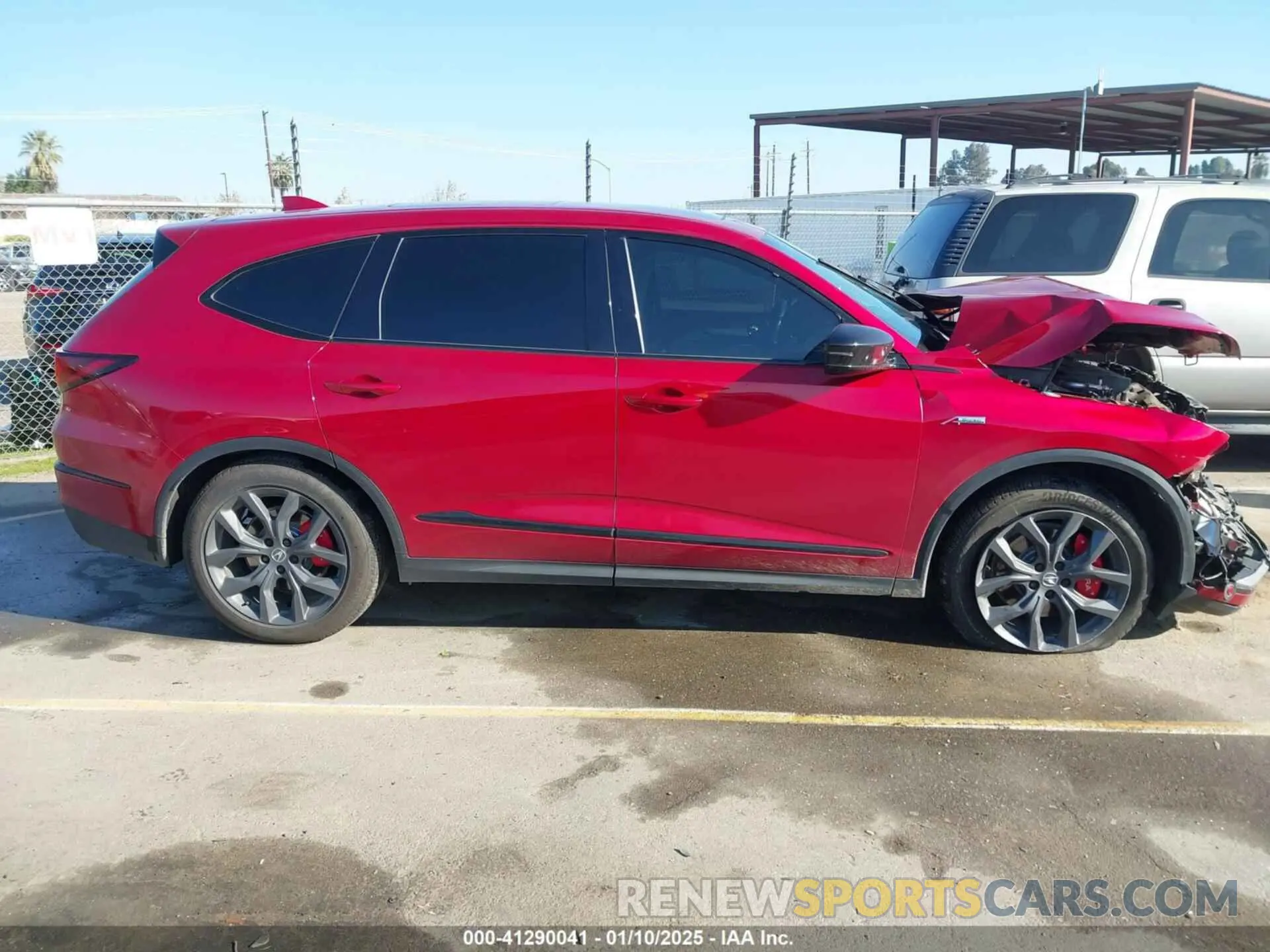 14 Photograph of a damaged car 5J8YE1H01PL030441 ACURA MDX 2023