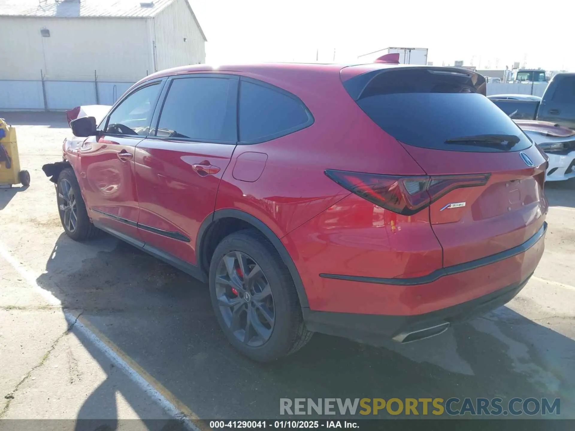 3 Photograph of a damaged car 5J8YE1H01PL030441 ACURA MDX 2023
