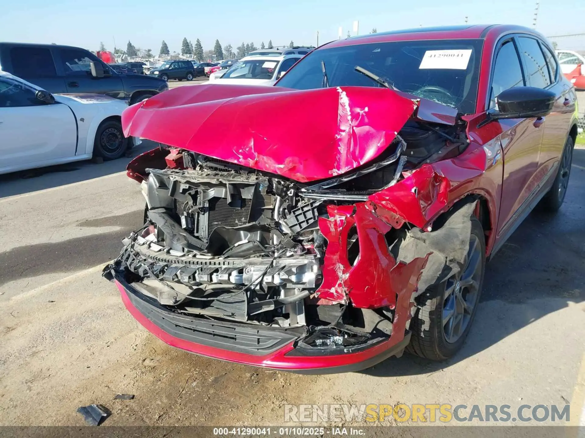 6 Photograph of a damaged car 5J8YE1H01PL030441 ACURA MDX 2023