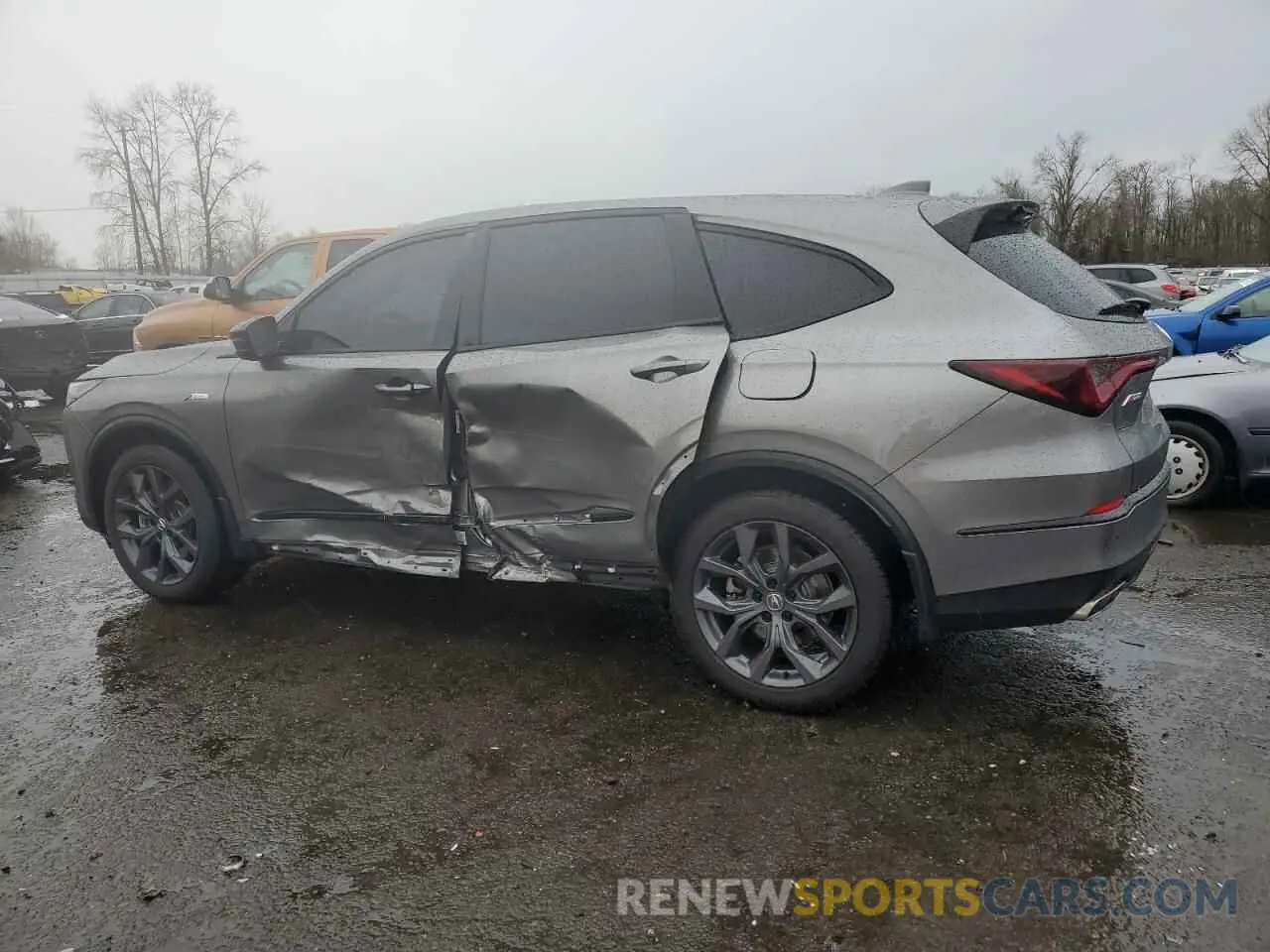2 Photograph of a damaged car 5J8YE1H02PL026981 ACURA MDX 2023
