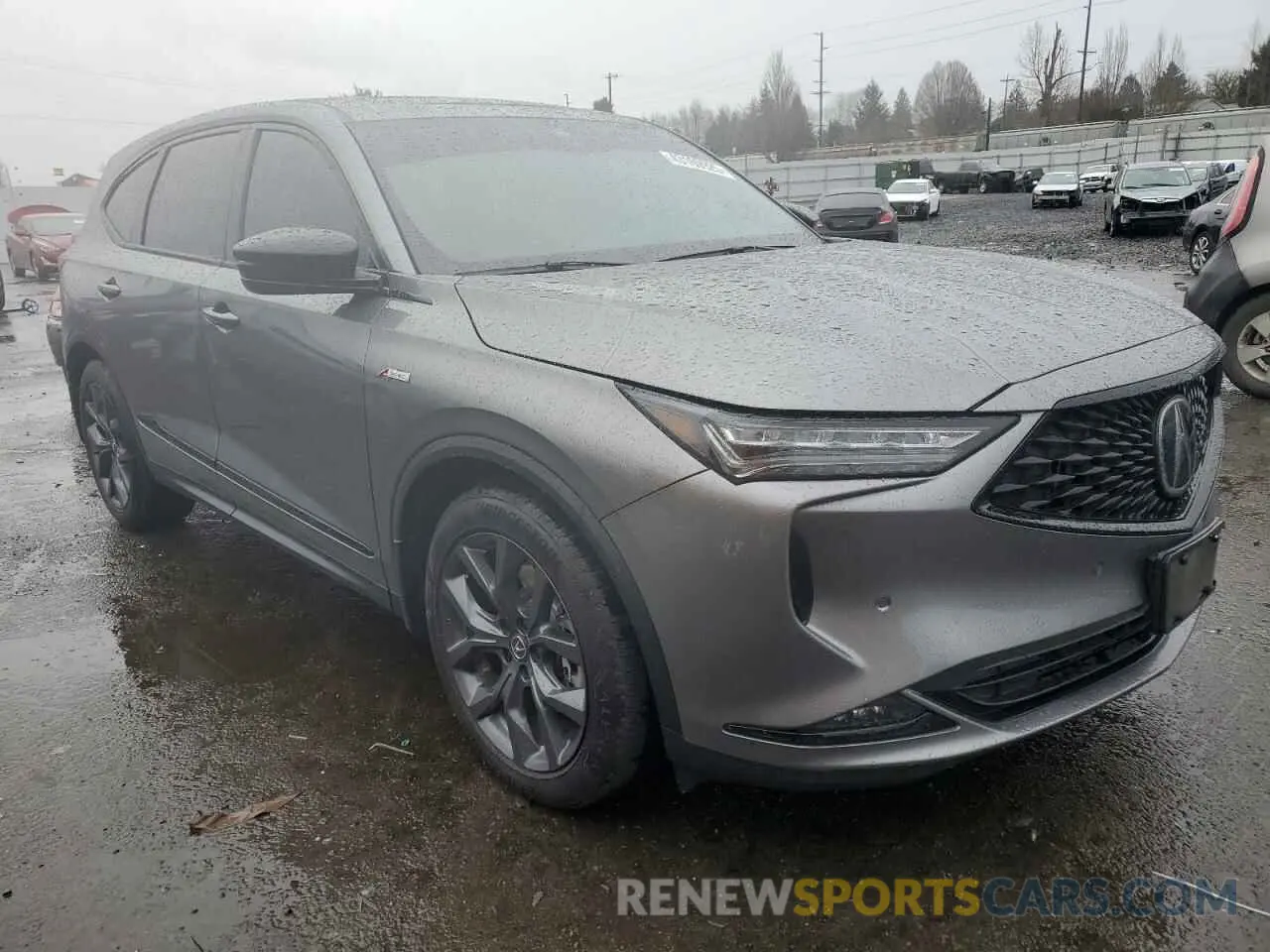 4 Photograph of a damaged car 5J8YE1H02PL026981 ACURA MDX 2023