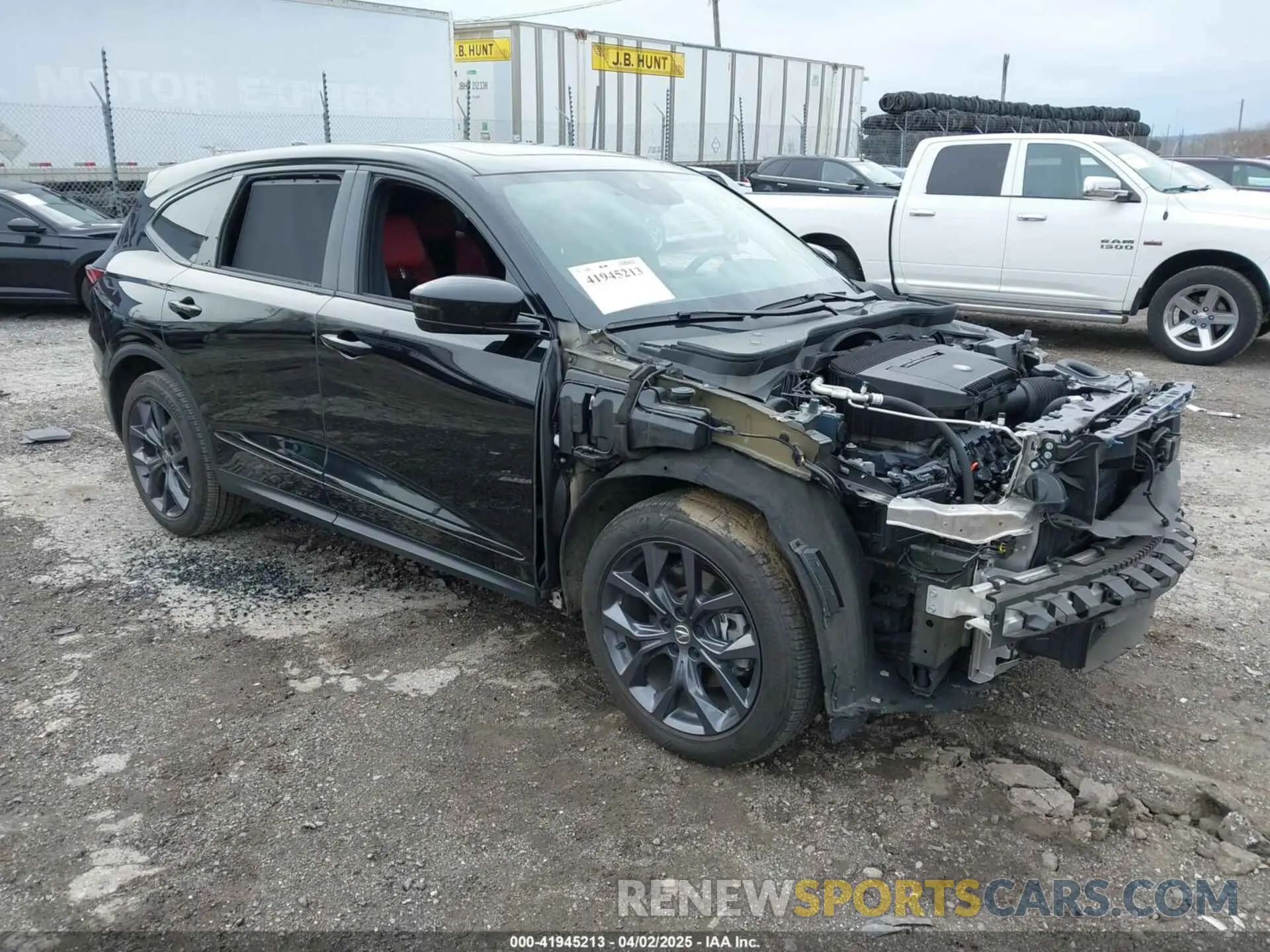 1 Photograph of a damaged car 5J8YE1H03PL008019 ACURA MDX 2023