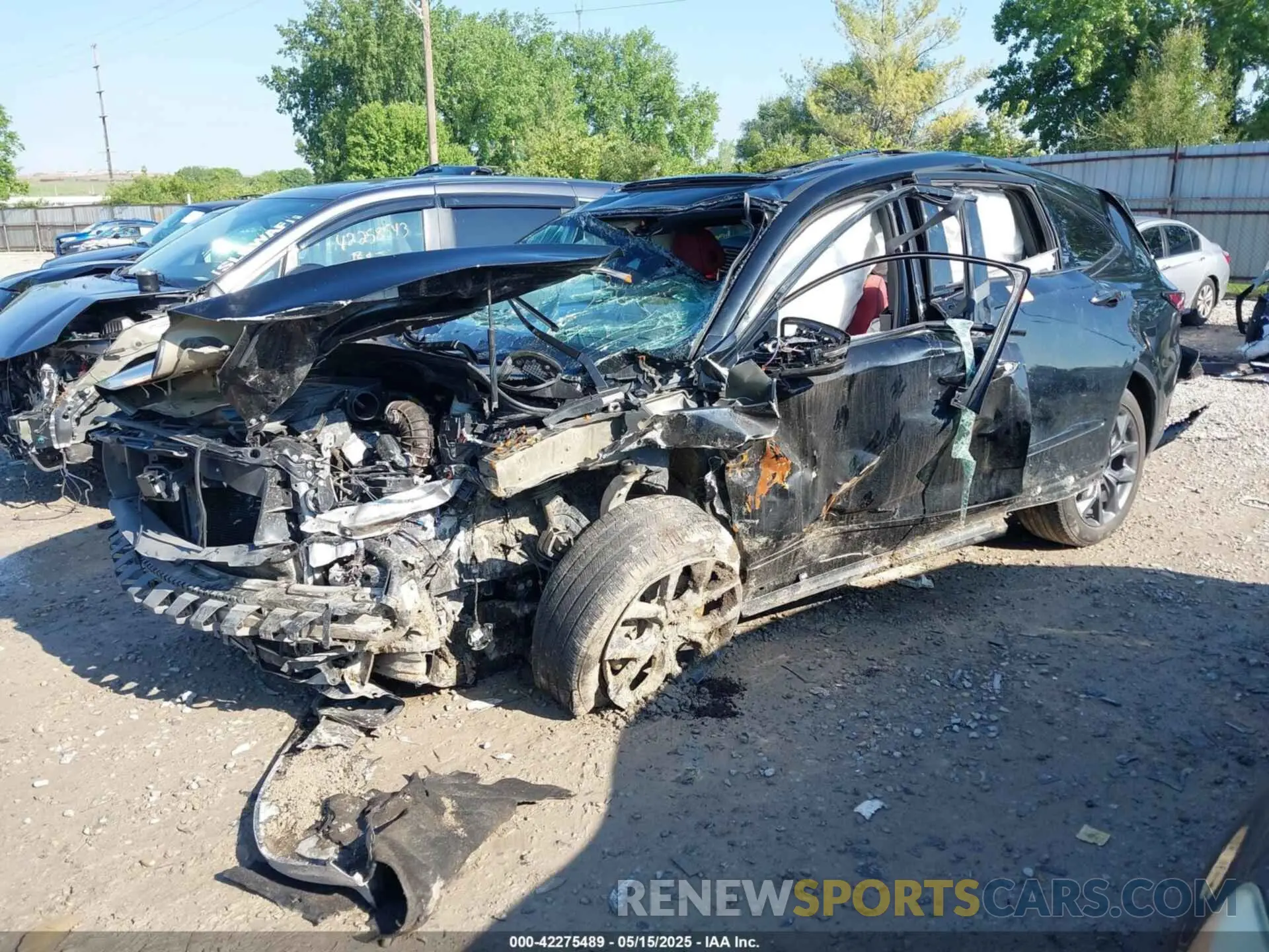 2 Photograph of a damaged car 5J8YE1H04PL020261 ACURA MDX 2023