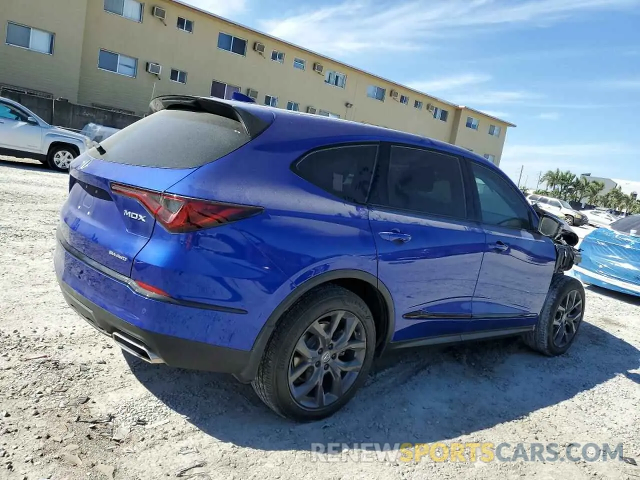 3 Photograph of a damaged car 5J8YE1H05PL012993 ACURA MDX 2023