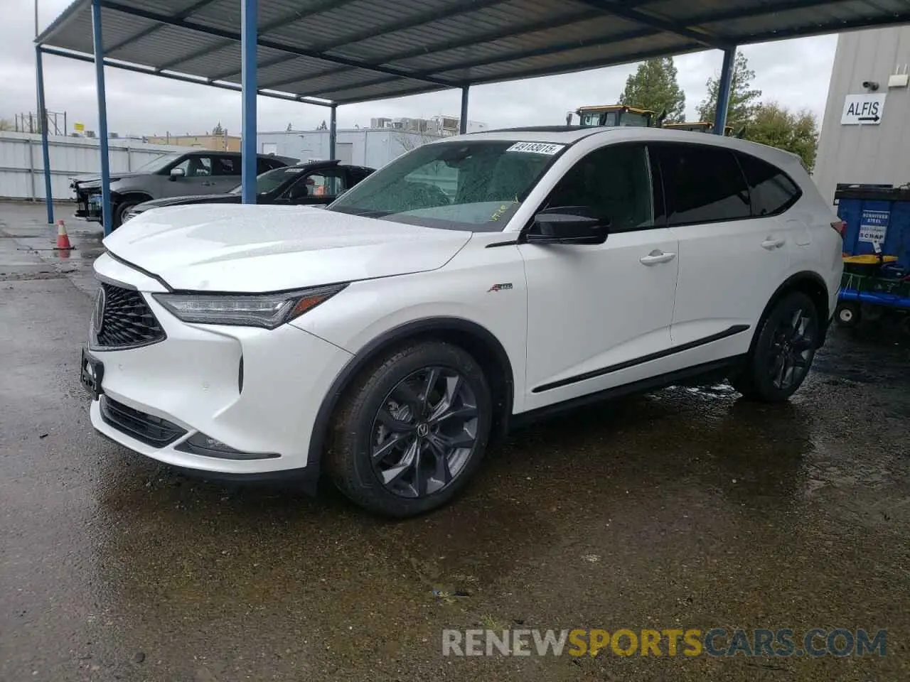 1 Photograph of a damaged car 5J8YE1H05PL030409 ACURA MDX 2023