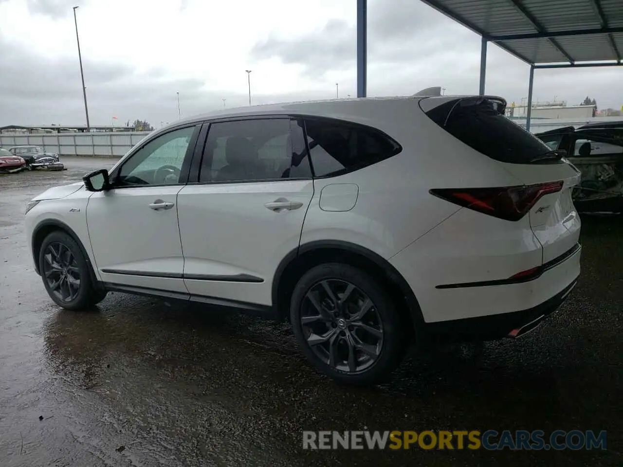 2 Photograph of a damaged car 5J8YE1H05PL030409 ACURA MDX 2023