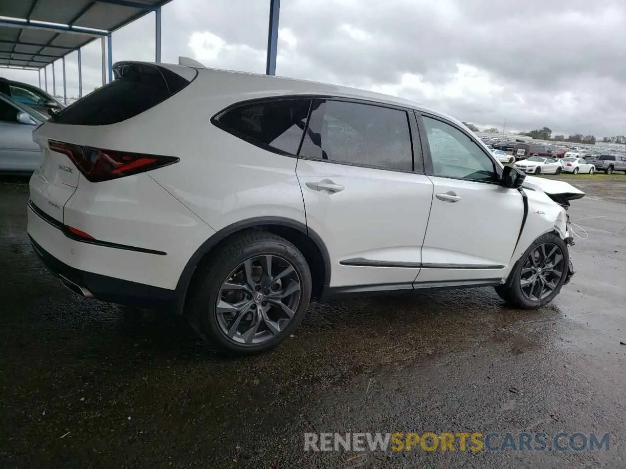 3 Photograph of a damaged car 5J8YE1H05PL030409 ACURA MDX 2023