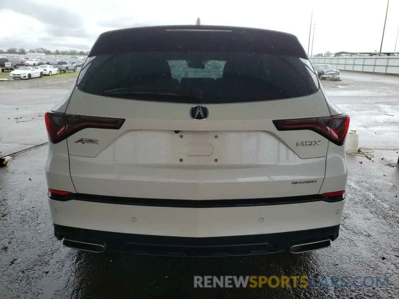 6 Photograph of a damaged car 5J8YE1H05PL030409 ACURA MDX 2023