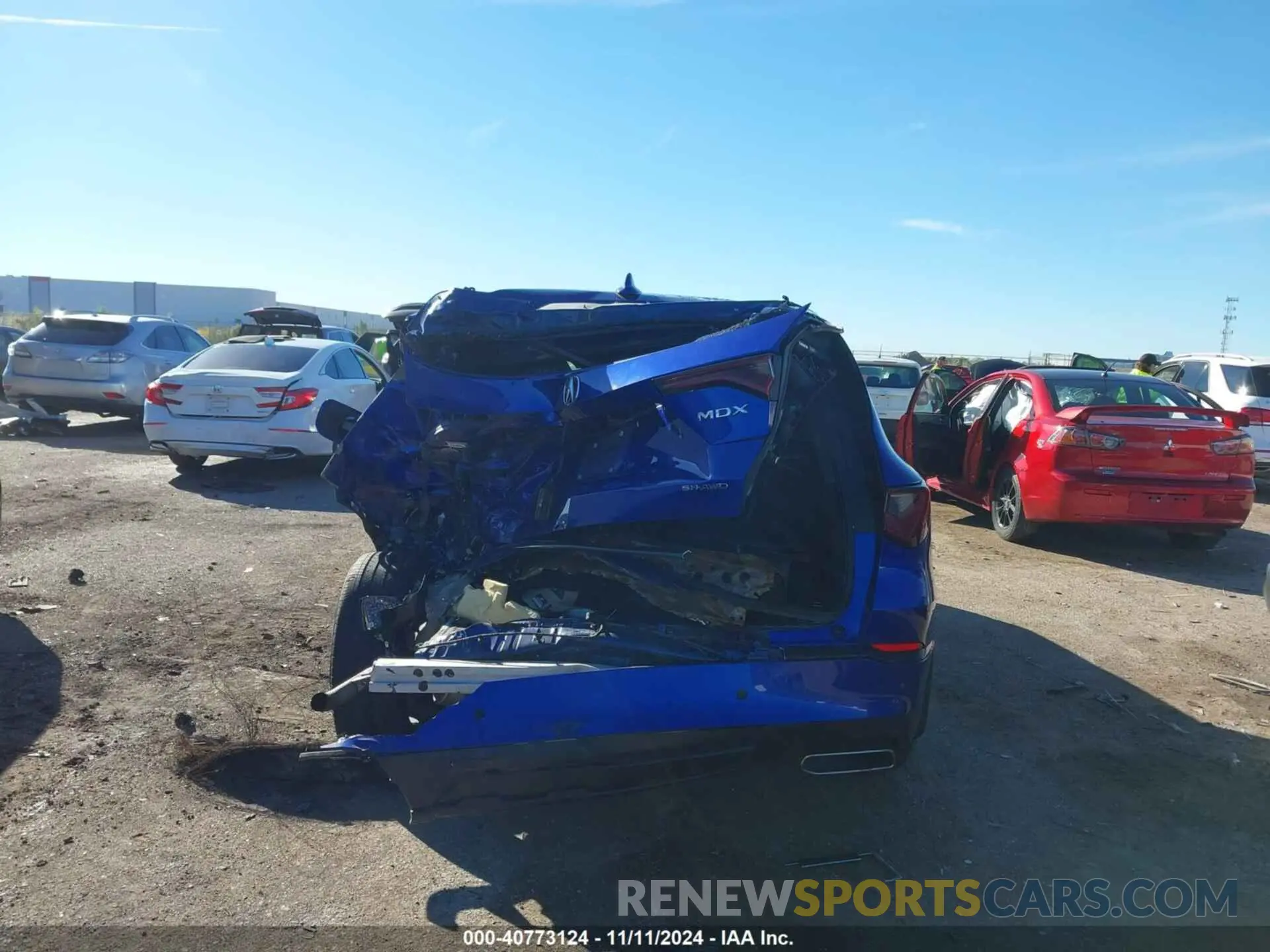 16 Photograph of a damaged car 5J8YE1H06PL003364 ACURA MDX 2023