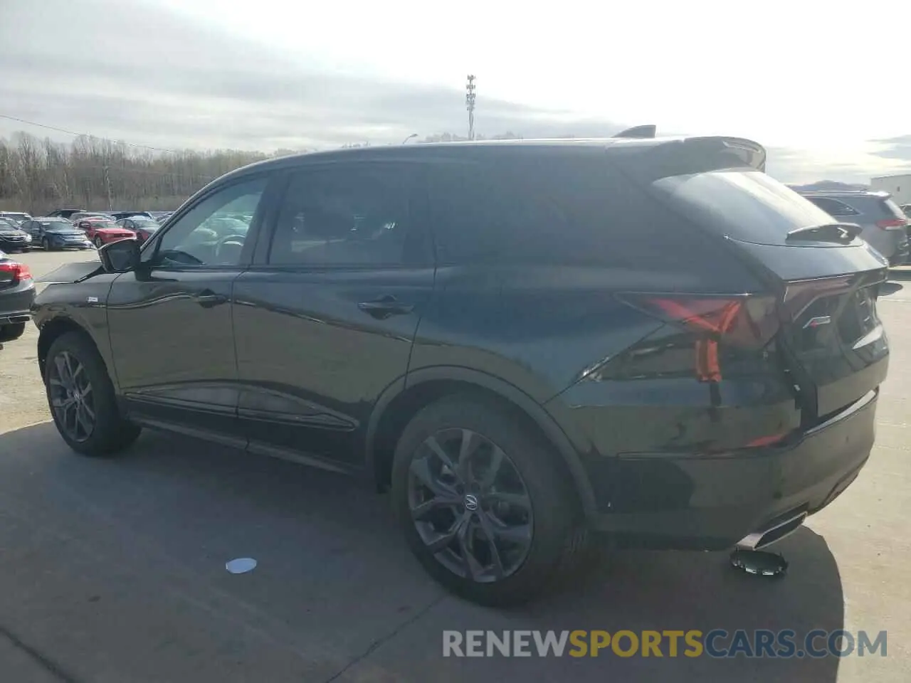 2 Photograph of a damaged car 5J8YE1H06PL012727 ACURA MDX 2023