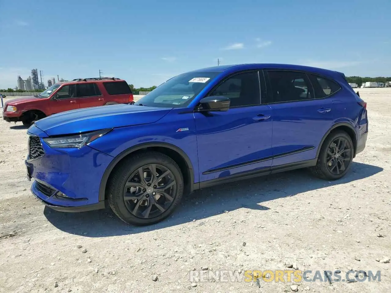 1 Photograph of a damaged car 5J8YE1H06PL023338 ACURA MDX 2023