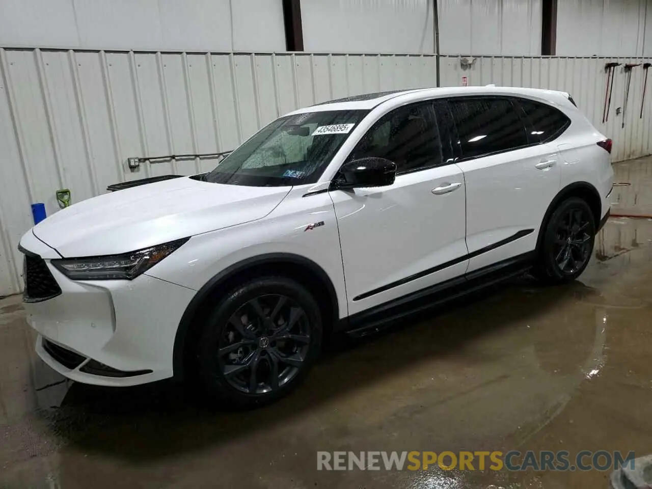 1 Photograph of a damaged car 5J8YE1H06PL041631 ACURA MDX 2023
