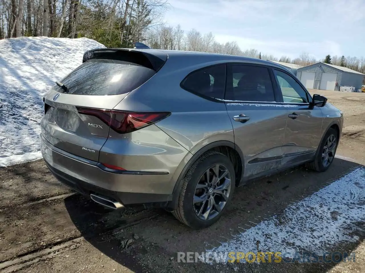 3 Photograph of a damaged car 5J8YE1H06PL801136 ACURA MDX 2023