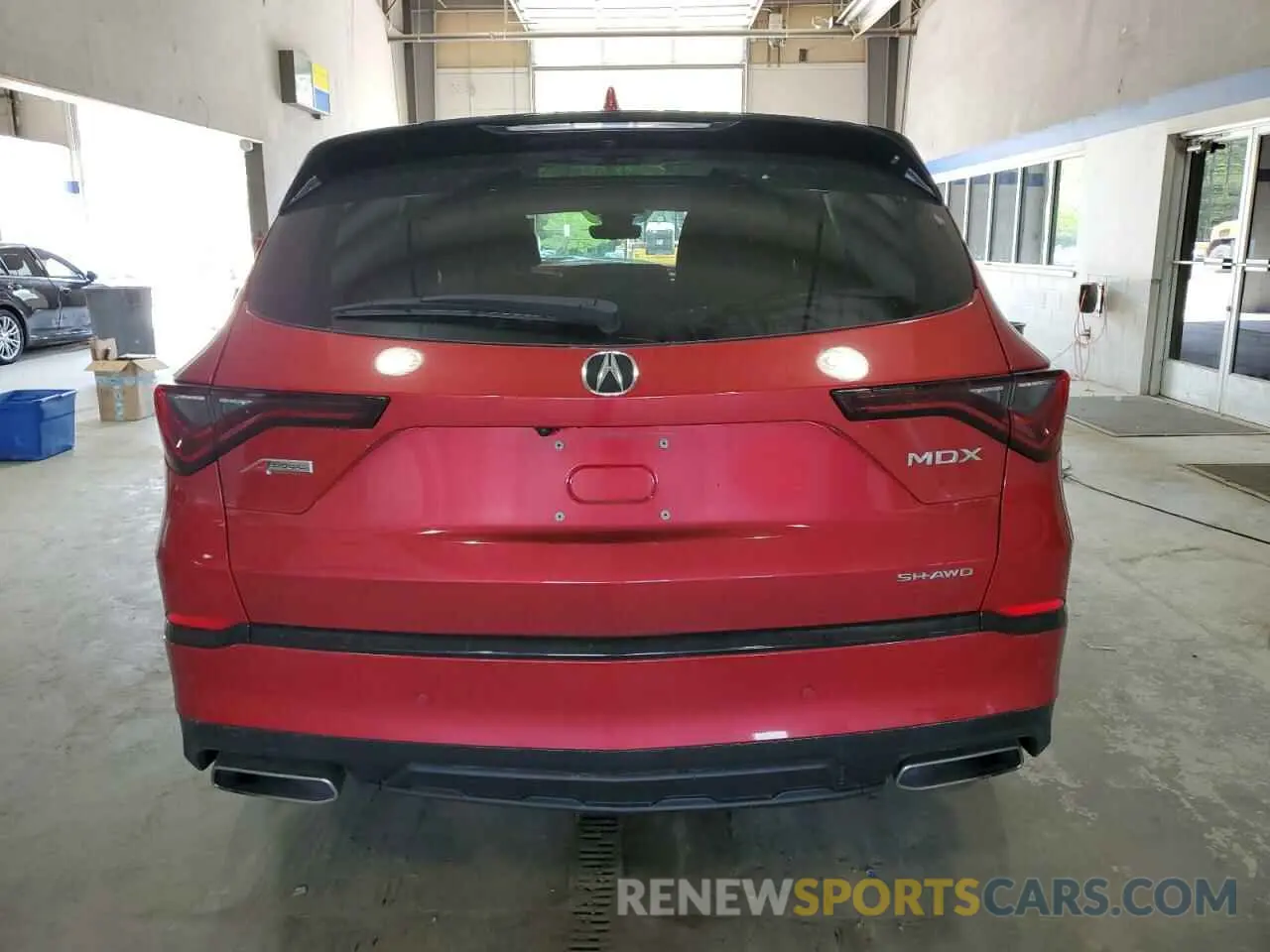 6 Photograph of a damaged car 5J8YE1H07PL003700 ACURA MDX 2023
