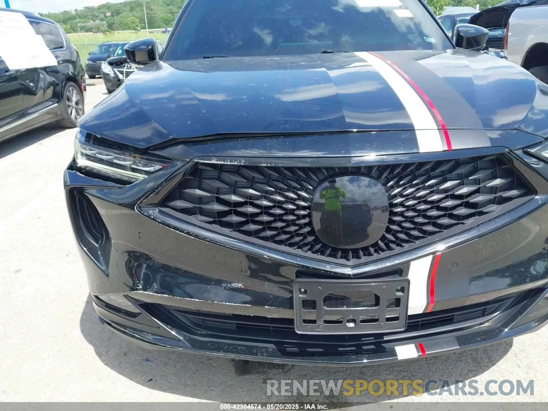 6 Photograph of a damaged car 5J8YE1H07PL009612 ACURA MDX 2023