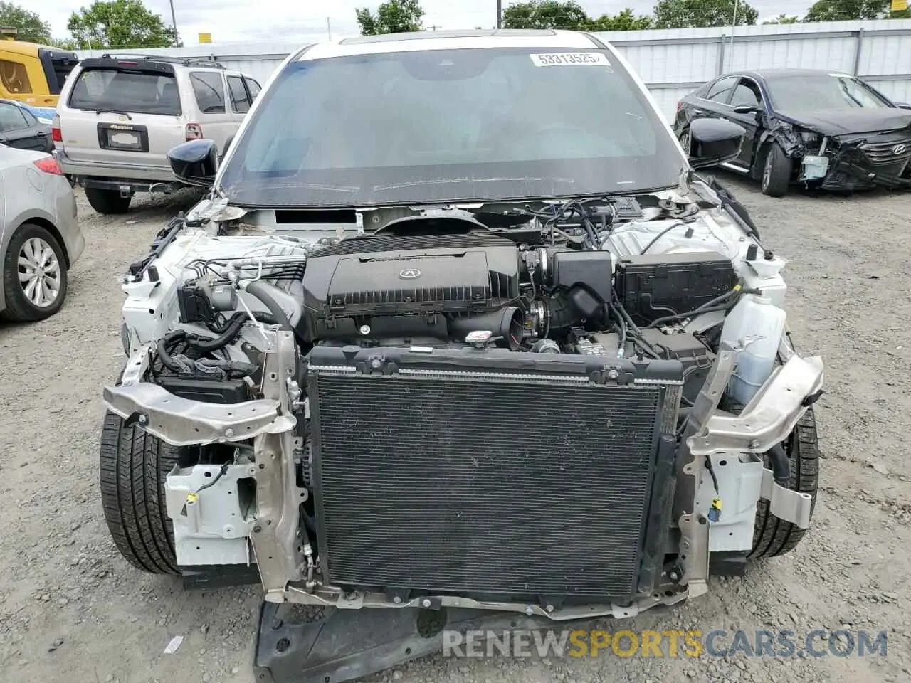 5 Photograph of a damaged car 5J8YE1H09PL001351 ACURA MDX 2023