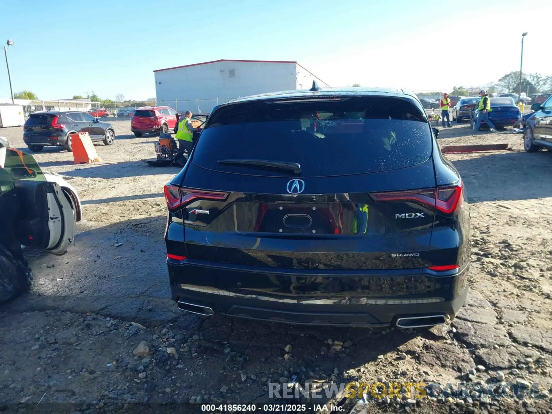 17 Photograph of a damaged car 5J8YE1H09PL008056 ACURA MDX 2023