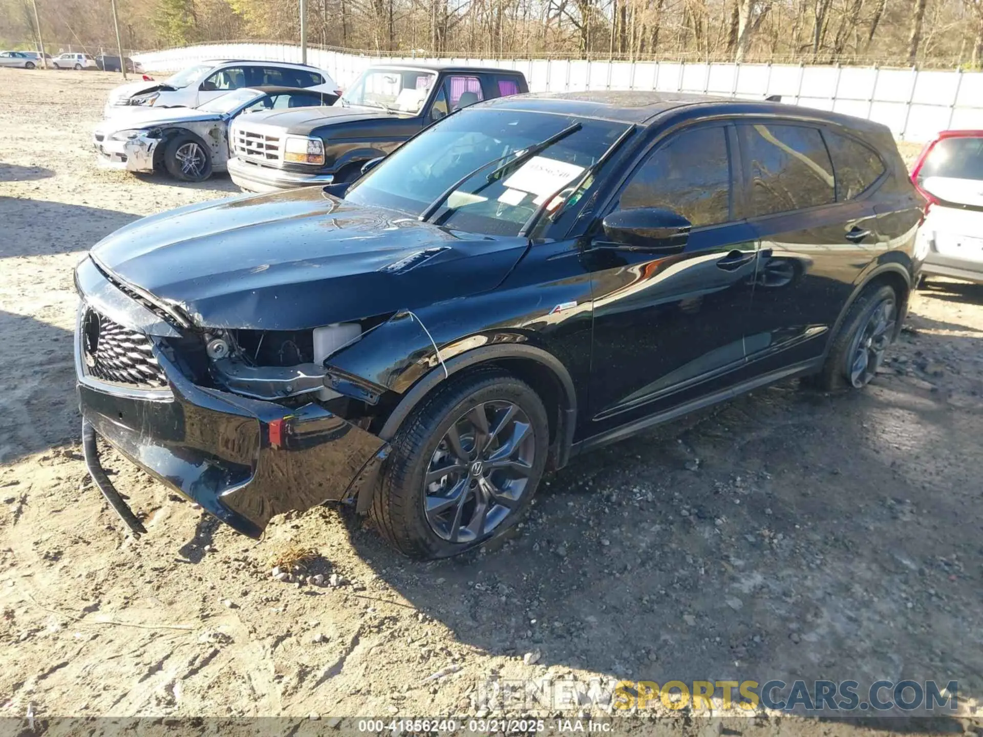 2 Photograph of a damaged car 5J8YE1H09PL008056 ACURA MDX 2023