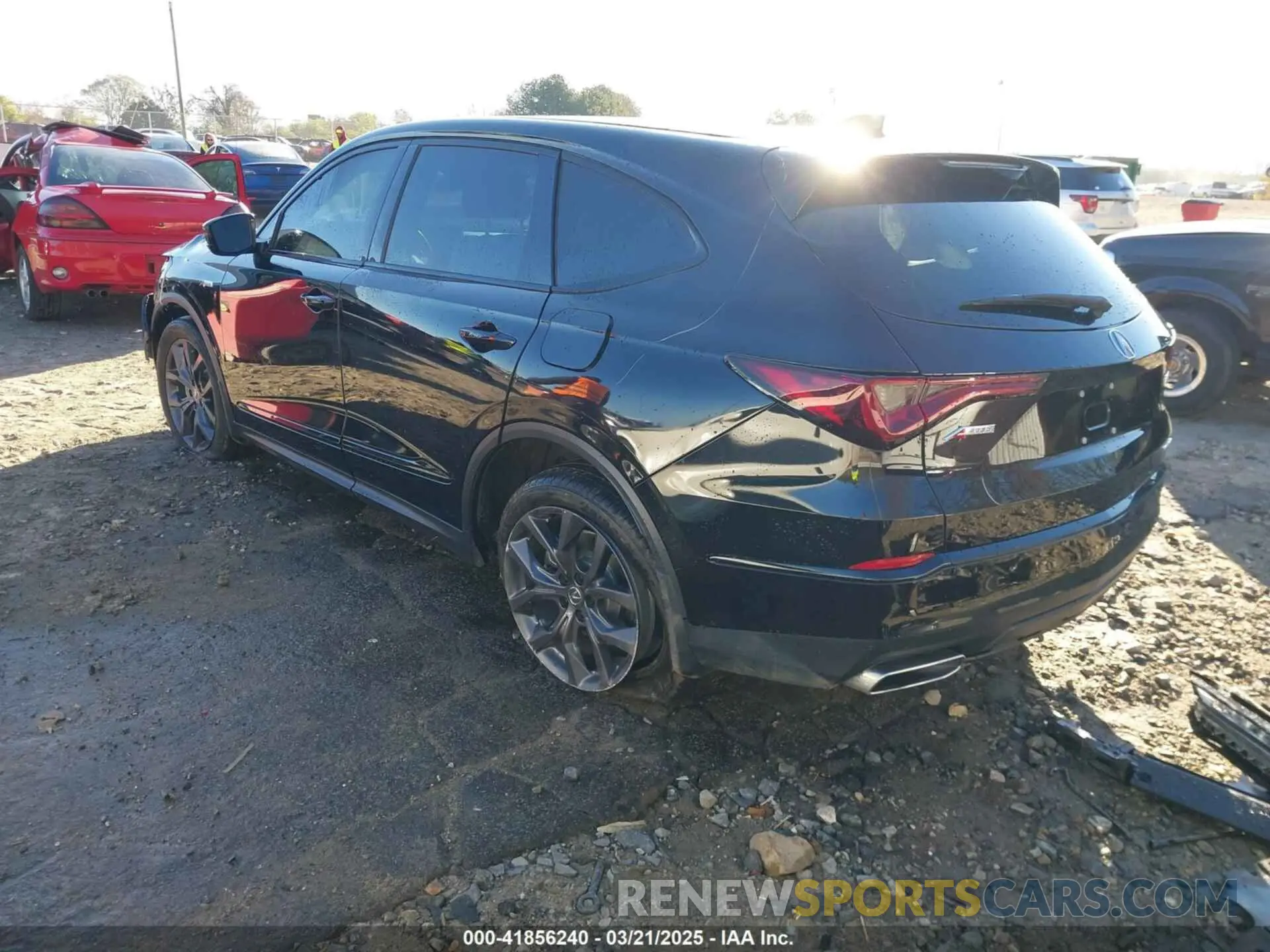 3 Photograph of a damaged car 5J8YE1H09PL008056 ACURA MDX 2023