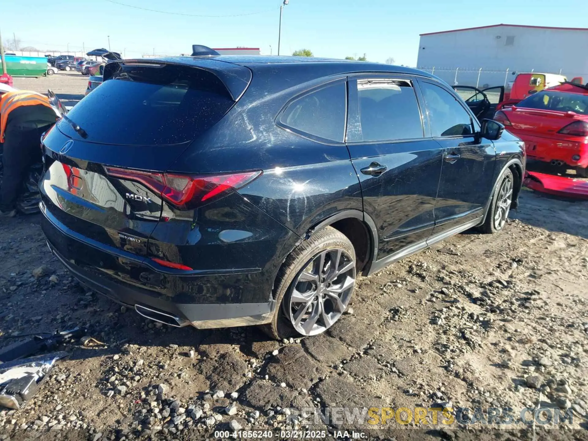 4 Photograph of a damaged car 5J8YE1H09PL008056 ACURA MDX 2023