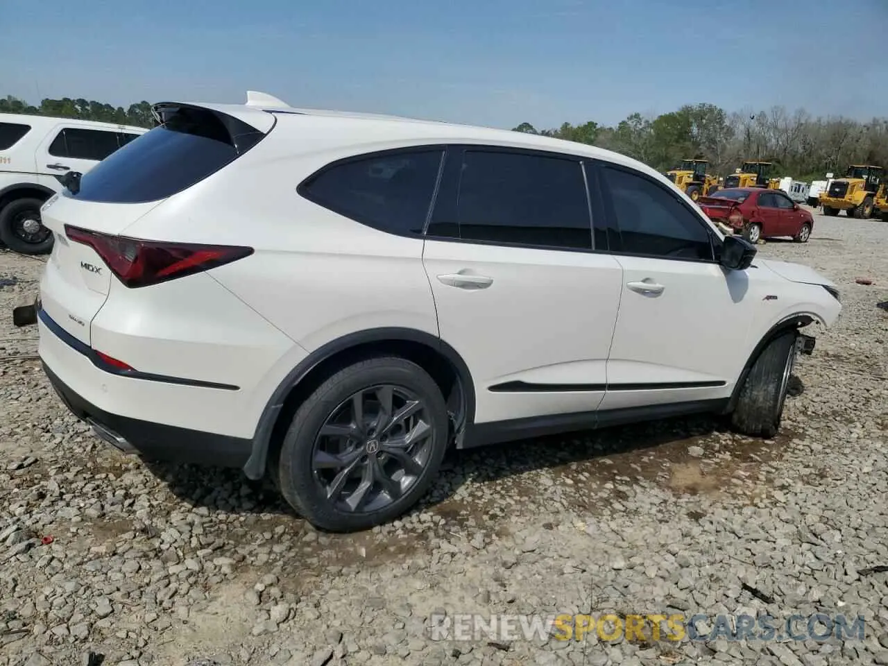 3 Photograph of a damaged car 5J8YE1H09PL011250 ACURA MDX 2023