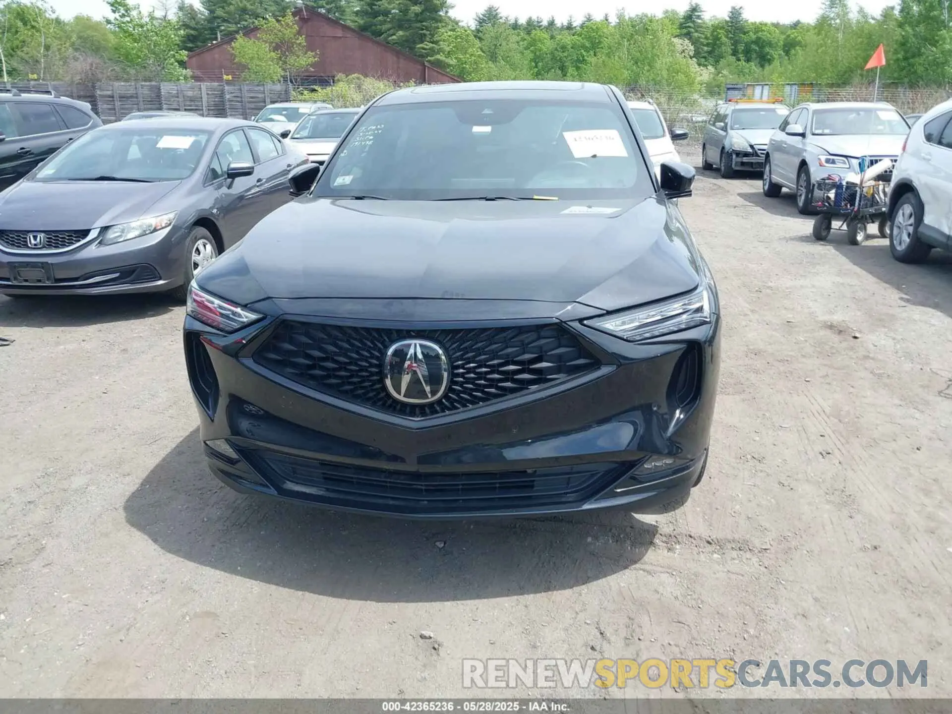 11 Photograph of a damaged car 5J8YE1H09PL037685 ACURA MDX 2023