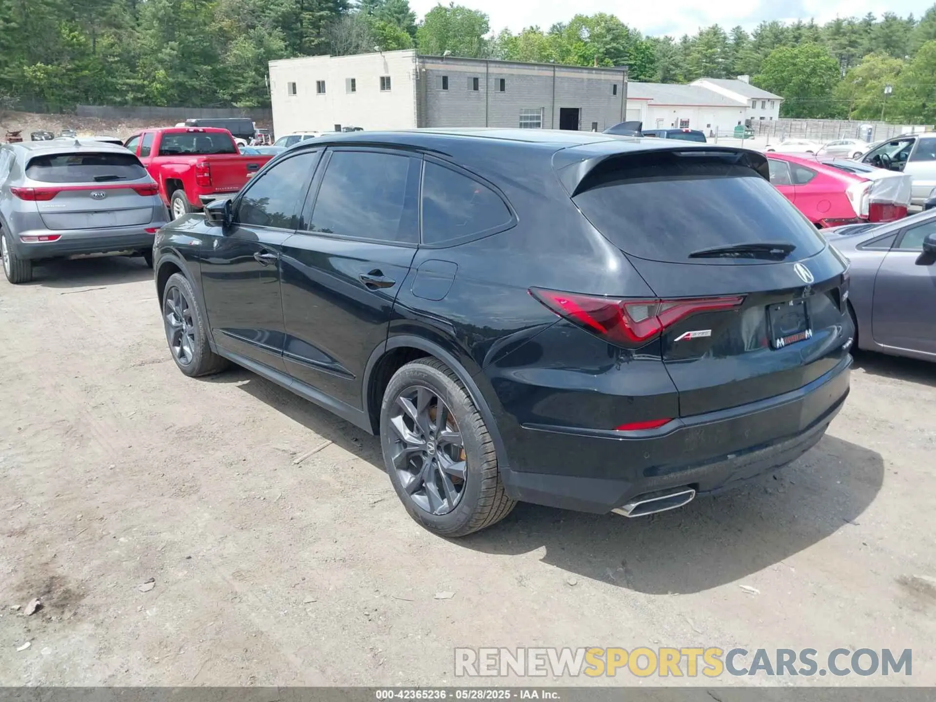 3 Photograph of a damaged car 5J8YE1H09PL037685 ACURA MDX 2023