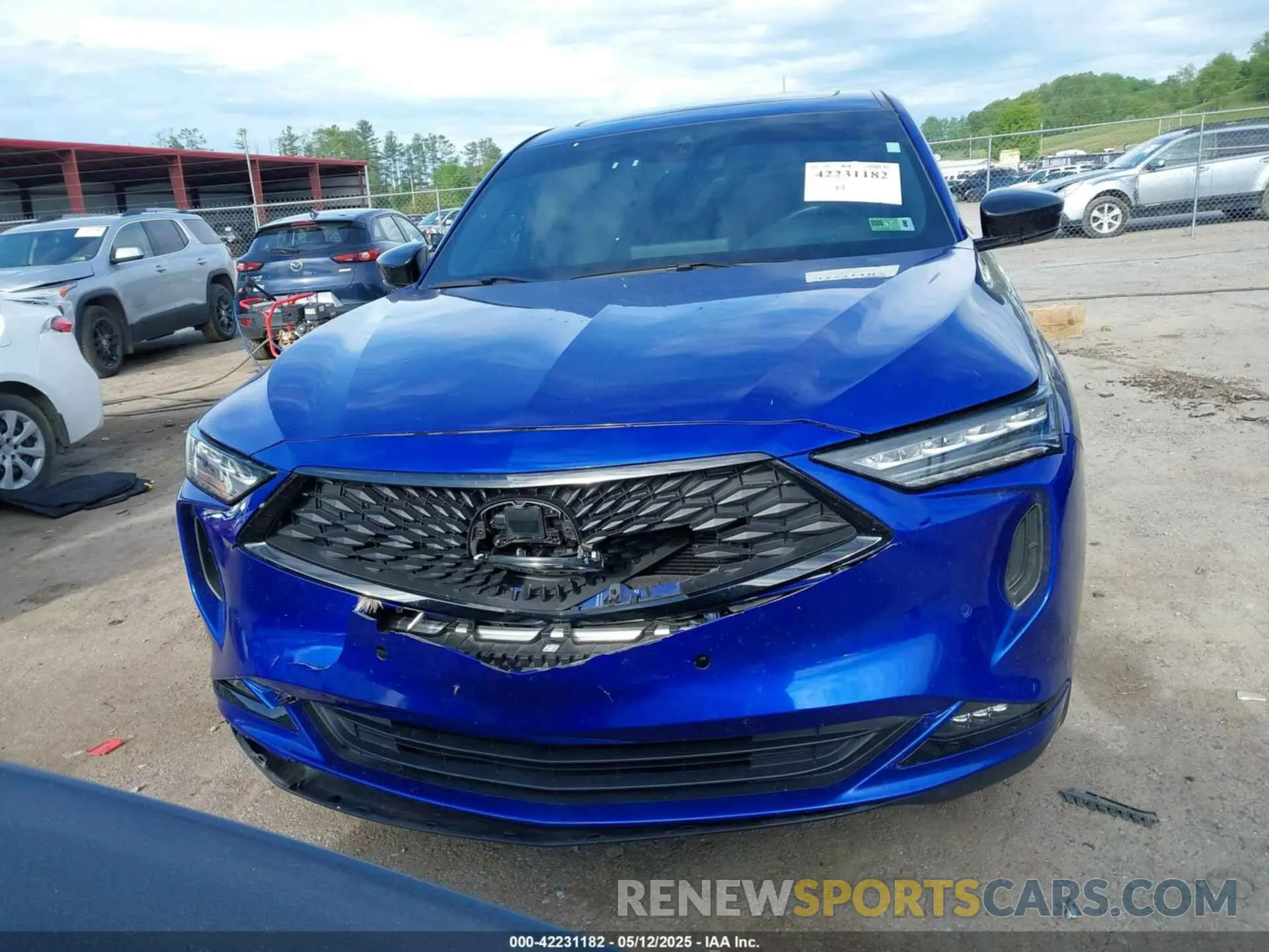 12 Photograph of a damaged car 5J8YE1H0XPL017980 ACURA MDX 2023