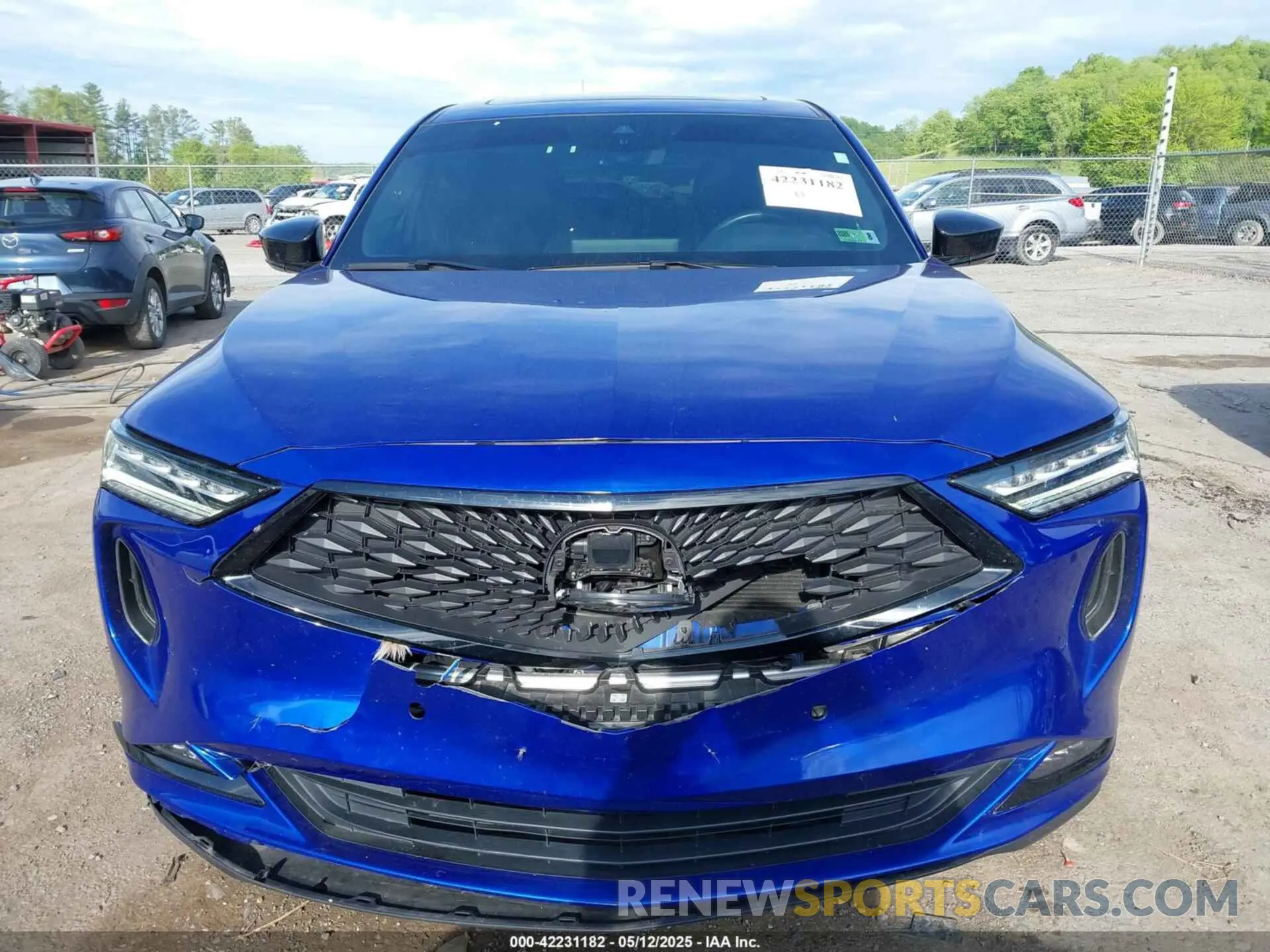 6 Photograph of a damaged car 5J8YE1H0XPL017980 ACURA MDX 2023